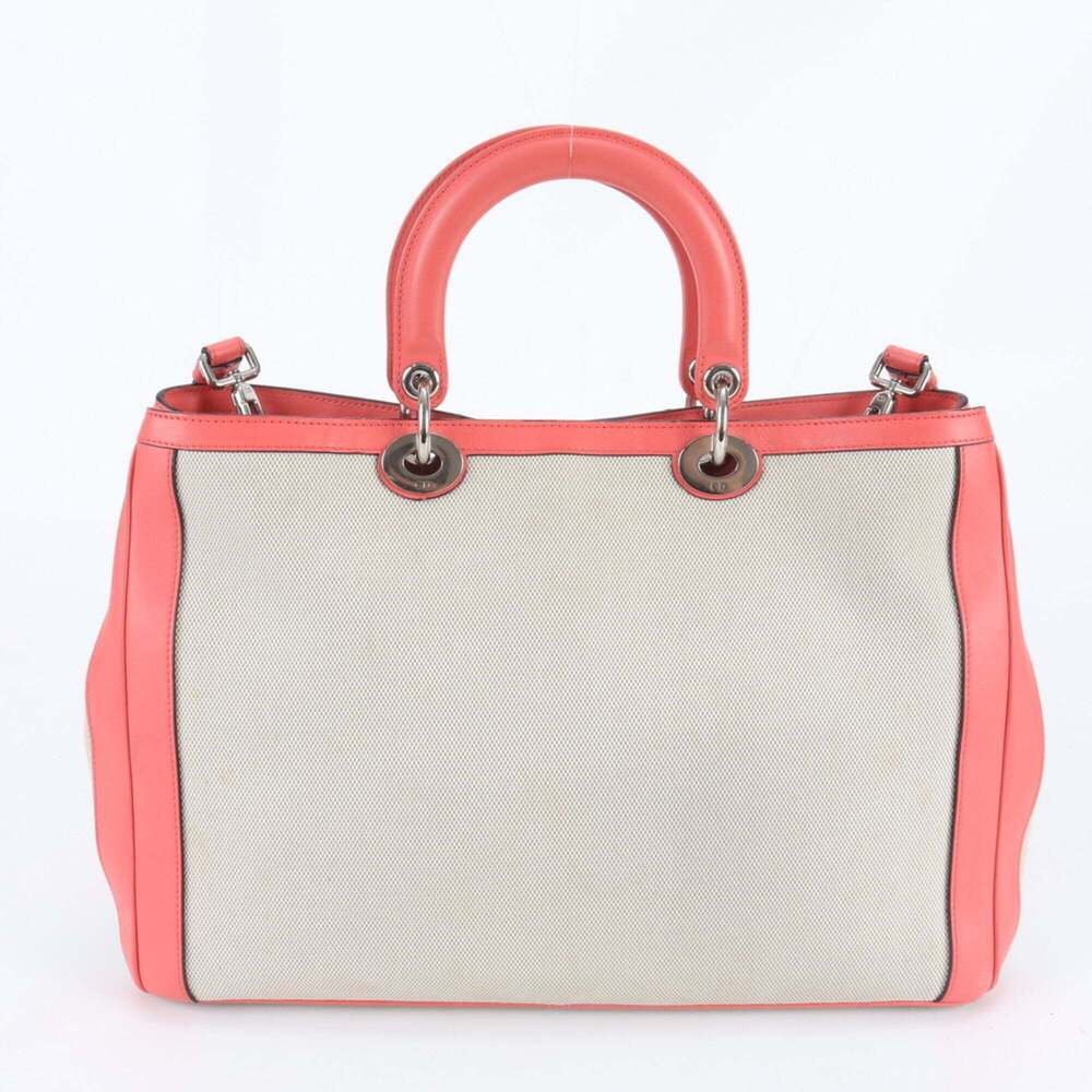 CHRISTIAN DIOR Pink Leather Shoulder Bag - Picture 3 of 8